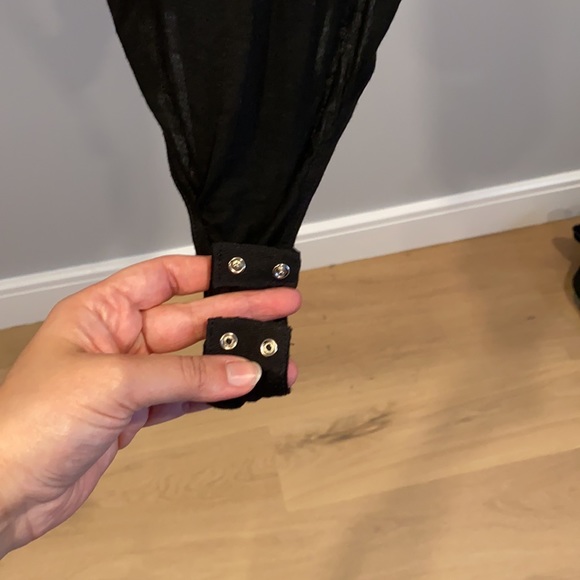 Spaghetti strap white with black polka dot bodysuit, never worn with tags - Picture 8 of 9